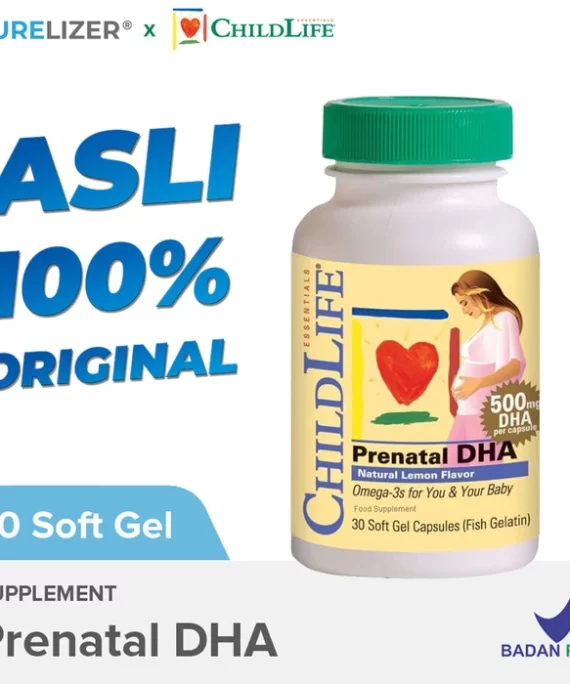 ChildLife Prenatal DHA 30 Soft Gel BPOM - Vitamin Ibu Hamil & Menyusui