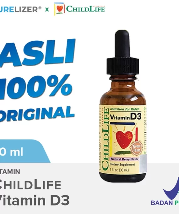 ChildLife Vitamin D3 30ml BPOM - Vitamin Anak & Bayi