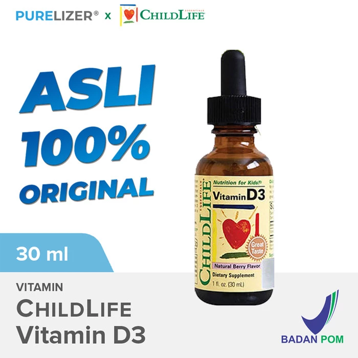 ChildLife Vitamin D3 30ml BPOM - Vitamin Anak & Bayi