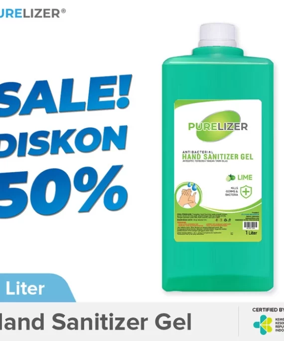 Hand Sanitizer Gel 1 Liter PURELIZER Refill 1L Handsanitizer 1000ml