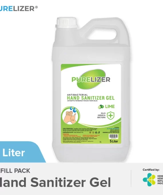 Hand Sanitizer Gel 5 Liter PURELIZER Refill 5L Handsanitizer 5000ml