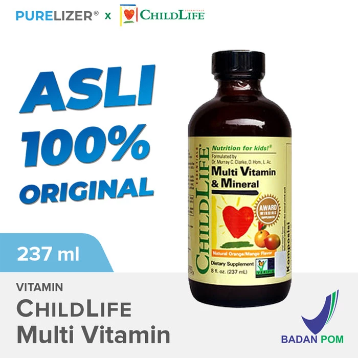 ChildLife MultiVitamin & Mineral 237ml BPOM - Multi Vitamin Anak Bayi