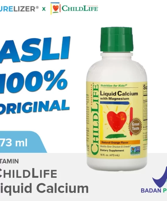 ChildLife Liquid Calcium With Magnesium 473ml BPOM - Vitamin Anak Bayi