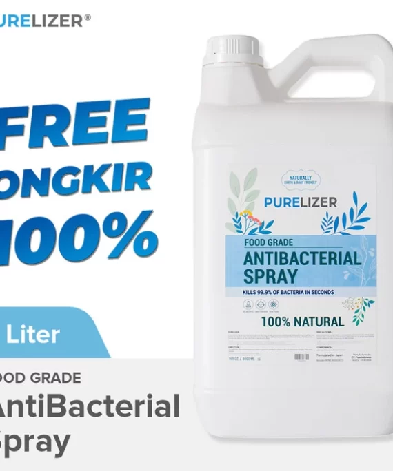 PURELIZER AntiBacterial 5 Liter Food Grade Antiseptik Disinfektan 5L