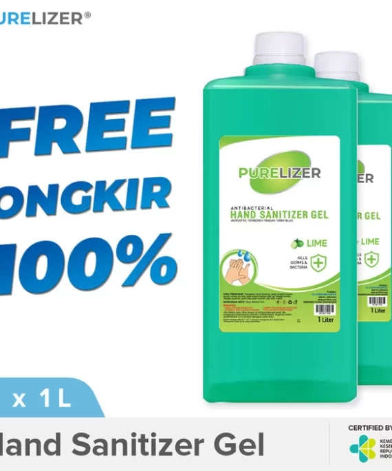 Hand Sanitizer Gel 2 Liter PURELIZER Refill Handsanitizer 1L x2 pcs